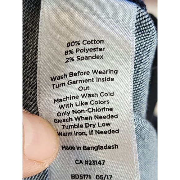 Talbots Simply Flattering 5 Pocket Crop Jeans Women's - 1035A/2 - Picture 7 of 8